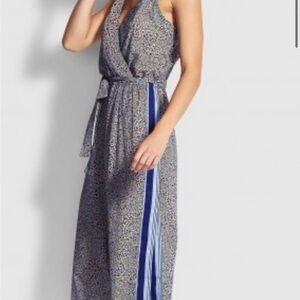 Seafolly - Spirit Animal Jumpsuit in Blue and Orange